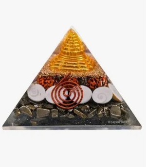 Money Magnet Pyrite Pyramid